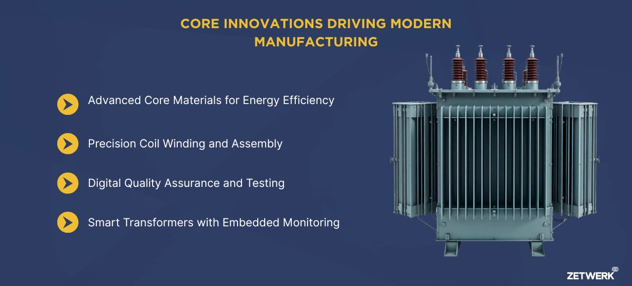 Core innovations driving modern manufacturing